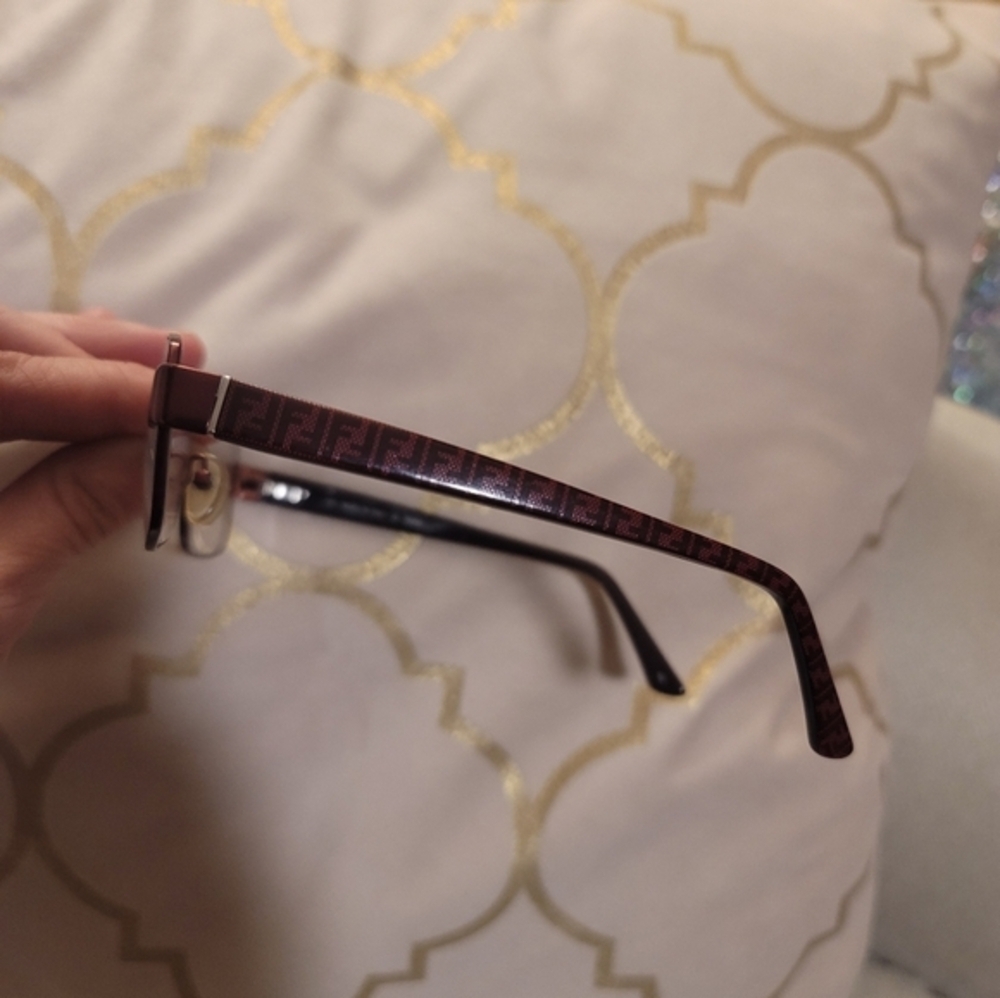 Lunettes Fendi Marron Eyeglass‎ frames - Picture 7 of 15